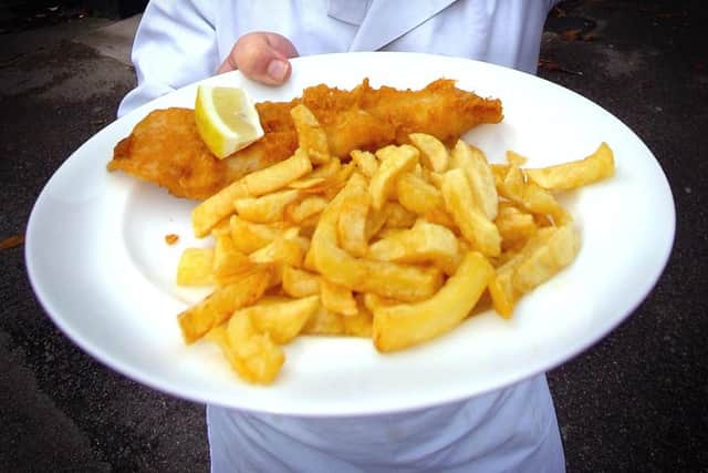 A plate of fish and chips. (Bill Johnson)