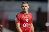 Barnsley midfielder Jono Bland. Photo: Tony Johnson.