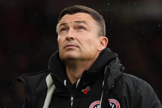 Paul Heckingbottom is calm ahead of a crucial clash with Burnley. (Photo by Marc Atkins/Getty Images)