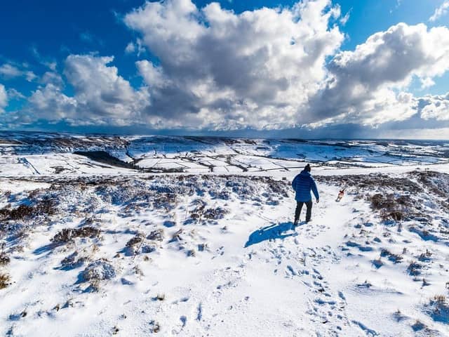 North York Moors National Park covered in snow. (Pic credit: James Hardisty)