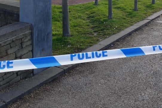 Two people have been arrested following a horrific crash into a taxi that left a woman critically injured on Sheffield Parkway.