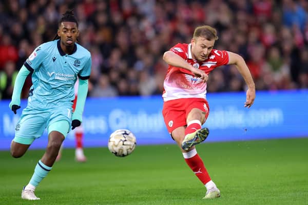 The midfielder's four-year association with Barnsley is set to come to an end this summer. He is a player Michael Duff is familiar with, having managed him at Oakwell.