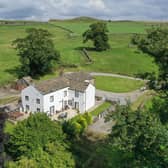 The property is  tucked away and surrounded by beautiful countryside