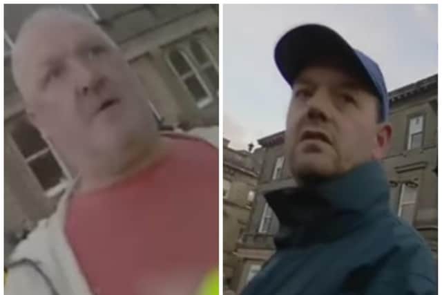 “We are now issuing two new images of men we wish to identify in connection with the affray incident and I would ask anyone who recognises these men to contact us."