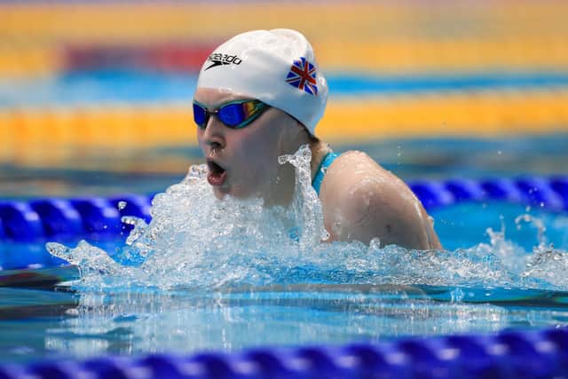 Great Britain's Poppy Maskill in action during the Women's MC 100m Breaststroke heats on day two of the Citi Para Swimming World Series at Ponds Forge, Sheffield. (Picture: Bradley Collyer/PA Wire)