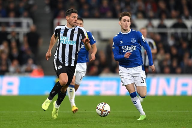 Dominant in the air as Newcastle beat Everton. He won five aerial duels, add in two tackles and and two clearances as Eddie Howe's side made it three wins from the last four games.