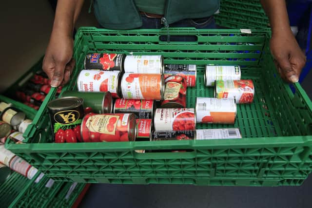 Pupils in families who reported using food banks during the pandemic received lower GCSE grades - almost half a grade per subject on average, a recent report has suggested.
