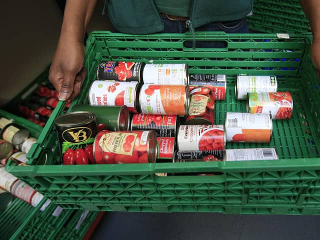 Pupils in families who reported using food banks during the pandemic received lower GCSE grades - almost half a grade per subject on average, a recent report has suggested.