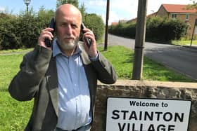 Stainton and Thornton ward councillor David Coupe says mobile phone coverage in the area is atrocious with O2 and Vodafone being singled out for criticism. Picture/credit: Stuart Arnold/Teesside Live.