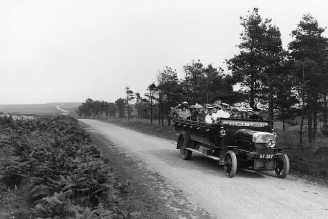 An open topped charabanc. (Pic credit: Hulton Archive / Getty Images)