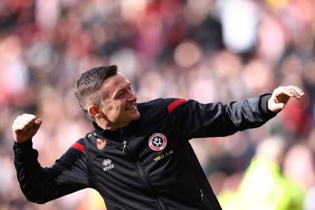 DAY TO ENJOY: The pressure will be off Paul Heckingbottom's Sheffield United underdogs at Wembley