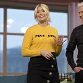 Former This Morning presenters Holly Willoughby and Phillip Schofield during a photocall at the ITV Studios, Southbank, London. PIC: Isabel Infantes/PA Wire