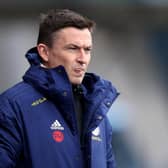Paul Heckingbottom, manager of Sheffield United. (Photo by George Wood/Getty Images)