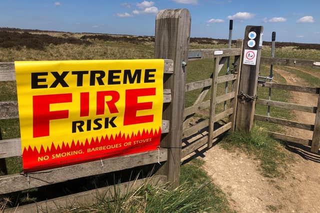 North Yorks Moors issue frie warning