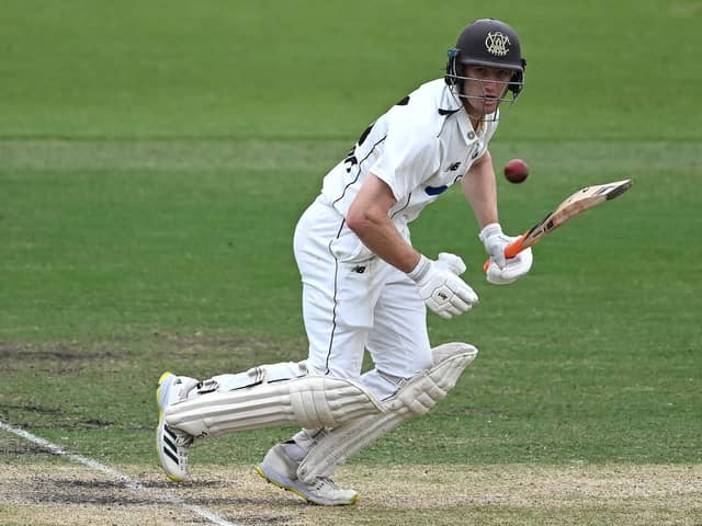 Cameron Bancroft, the Australian batsman. Photo by Quinn Rooney/Getty Images.