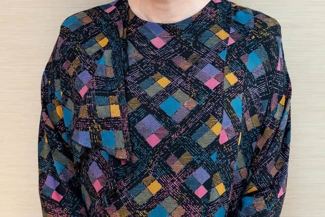Charlotte Raffo, founder and director of The Monkey Puzzle Tree, art fabrics and wall coverings, based in Leeds. Photo by Gemma Martland.