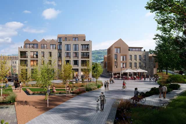 A closer look at what Saltaire Riverside would look like if planning permission is given