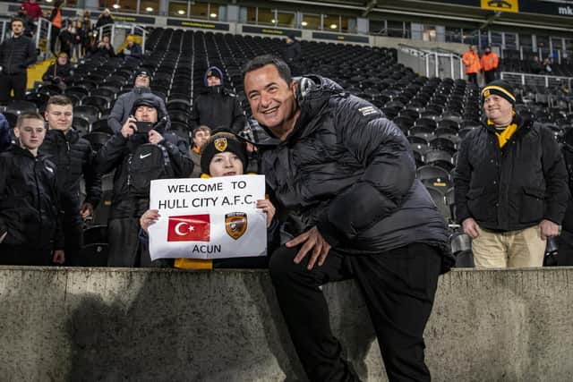 CROWD PLEASER: Hull City owner Acun Ilicali