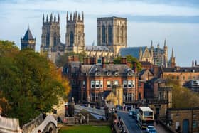 York Minster features in Dr Emma Wells' new book on cathedrals.