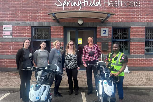 The team at Springfield Healthcare in Leeds