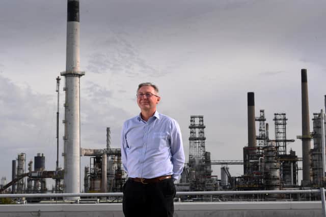 Phillips 66, Humber Refinery, Eastfield Road, South Killingholme. Chris Gilbert the Manager of the Decarbonisation Project. Picture taken by Yorkshire Post Photographer Simon Hulme