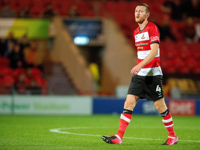 BELIEF: Doncaster Rovers centre-back Tom Anderson