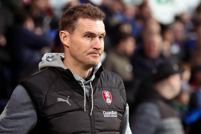 Rotherham United Manager Matt Taylor during the Emirates FA Cup third round match at Portman Road, Ipswich. Picture: Rhianna Chadwick/PA