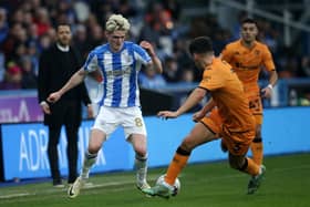 LATE GOAL: But Jack Rudoni's strike did not earn the point Huddersfield Town deserved