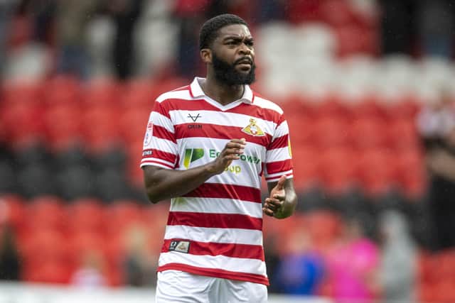 MISTAKES: Doncaster Rovers centre-back Ro-Shaun Williams