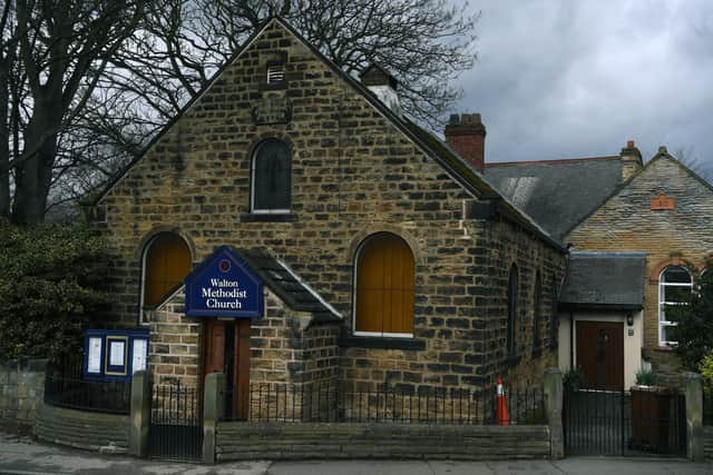 Walton Methodist Church. Yorkshire Post photographer Jonathan Gawthorpe.
21st March 2023.