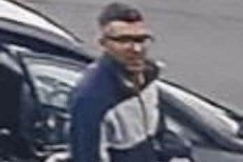 West Yorkshire Police want to identify this man in connection with an incident where a four-year-old was hit by a car. Photo: West Yorkshire Police