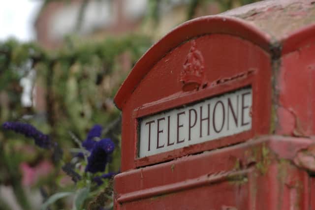 Red telephone box. Picture: Paul Greenwood