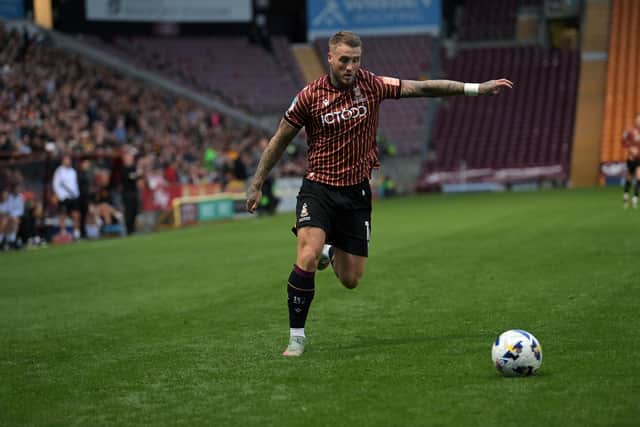 Bradford City's Stephen Humphrys. Picture: Jonathan Gawthorpe