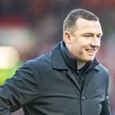 Barnsley FC manager Neill Collins, pictured ahead of last Saturday's 2-1 home win over League One promotion rivals Derby County at Oakwell. Picture: Tony Johnson.