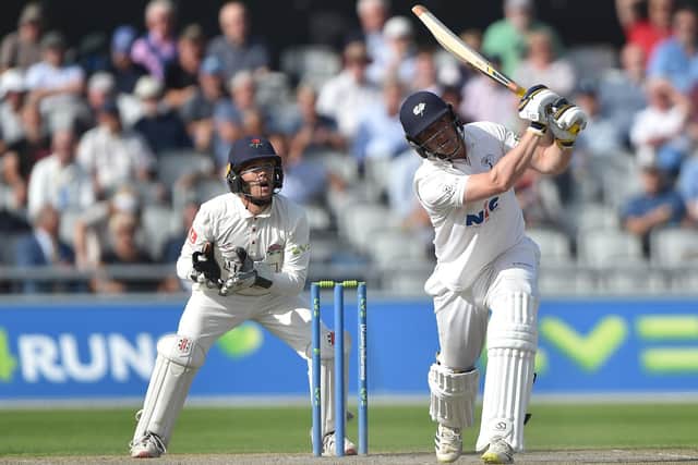 Tom Kohler-Cadmore is also set to play his last game for Yorkshire before his move to Somerset. Photo by Nathan Stirk/Getty Images.
