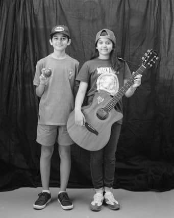 Aqib and Timmy Still Lives, Living Stories: The Heart of Bradford Launch. Picture: Carolyn Mendelsohn.