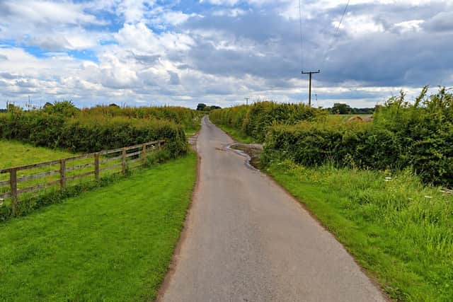 The solar farm would be build on fields off Brownmoor Lane. Photo: Google.