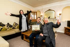 Garry and Vanessa Fletcher-Lonsdale have won the apartment  in a contest run by cavern owner Lisa Bowerman.