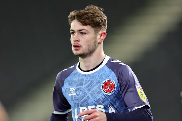 The 19-year-old is yet to establish himself as a regular starter for Fleetwood Town in League One.