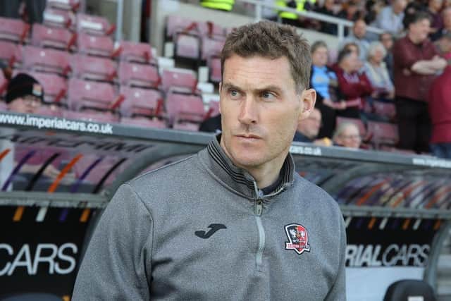UNCERTAINTY: Matt Taylor was expected to swap Exeter City for Rotherham United
