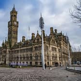 Badford City Hall, home of Bradford Council, which is amongst several councils facing difficult financial decisions. PIC: Tony Johnson