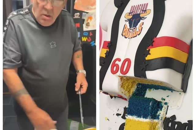 Jayde Howard wanted to surprise her dad for his 60th birthday, who has been a fan of his favourite team since he was child.
