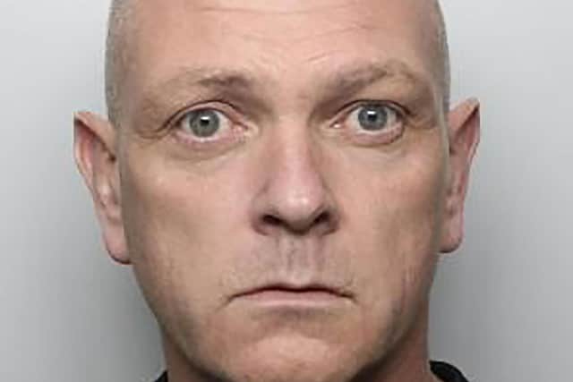 Paul Hinchcliffe, 46, a South Yorkshire Pc, who was guilty of sexual assault