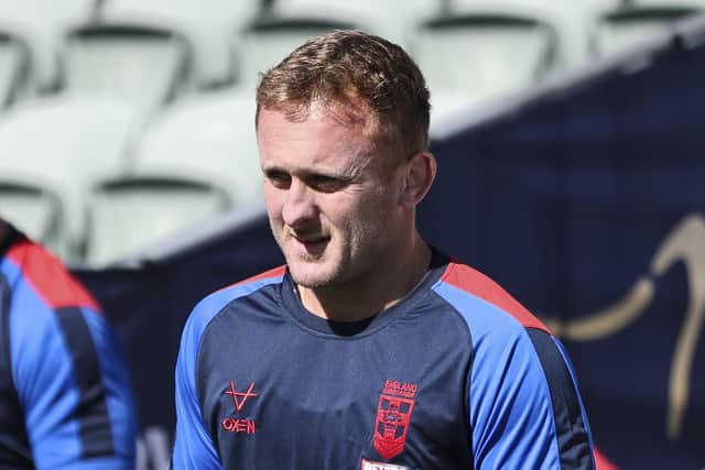 Jez Litten is living the dream with England. (Photo: Anita Reca/SWpix.com)