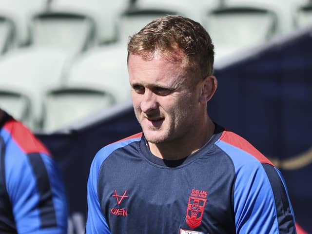 Jez Litten is living the dream with England. (Photo: Anita Reca/SWpix.com)
