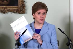 'Former First Minister Nicola Sturgeon had hoped educational reform would be one of the things she would be remembered for. Now instead we’re all going to remember her fall from grace.' PIC: Russell Cheyne - Pool/Getty Images