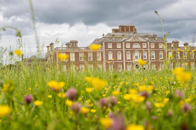 Undated handout photo issued by National Trust Images of the meadow in front of the hall at Wimpole estate, Cambridgeshire.