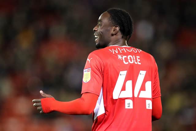 Devante Cole scored Barnsley's third goal in their win over Charlton. Picture: George Wood/Getty Images.