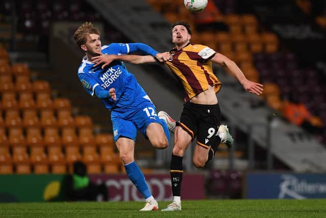 HARD WORK: Jake Beesley (right) (Image: Jonathan Gawthorpe)