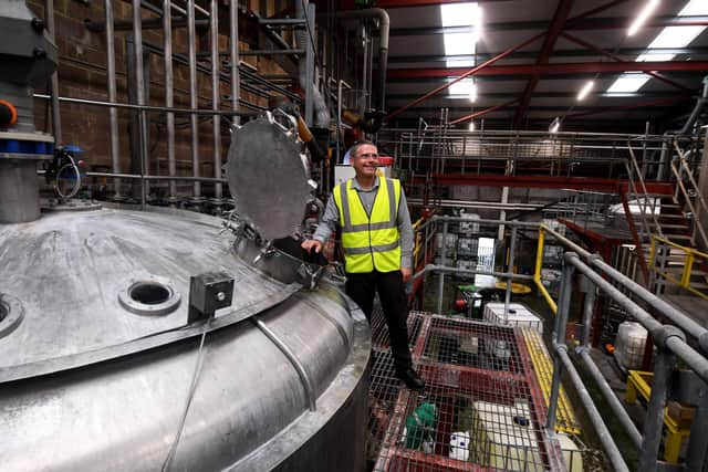Dan Fox Operations Director pictured at Airedale Group Airedale Mills Skipton Road Cross Hills, Keighley. Picture taken by Yorkshire Post Photographer Simon Hulme
